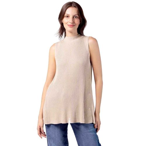 Blusa Stop beige para dama 27878