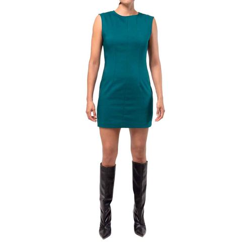 Vestido Stop verde para dama 56854