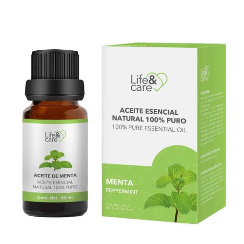 Aceite de aromaterapia Life & Care menta multicolor lc-aemen20