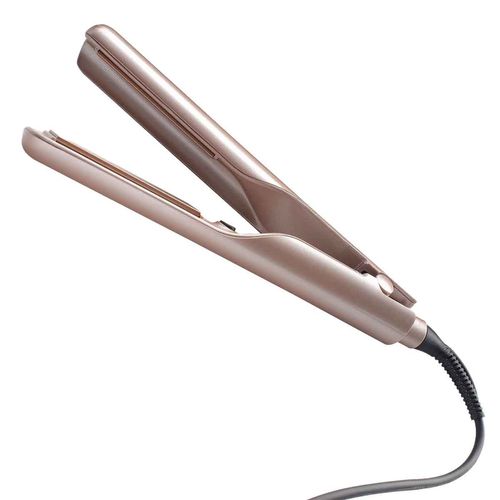 Plancha alaciadora Timco para cabello rosa ptor