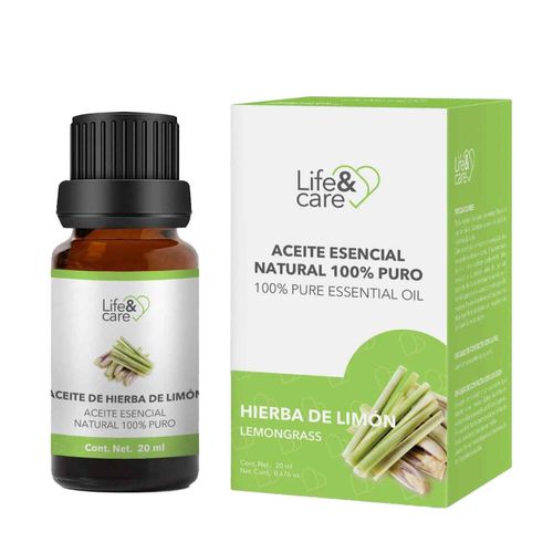 Aceite de aromaterapia Life & Care limón multicolor lc-aelim20