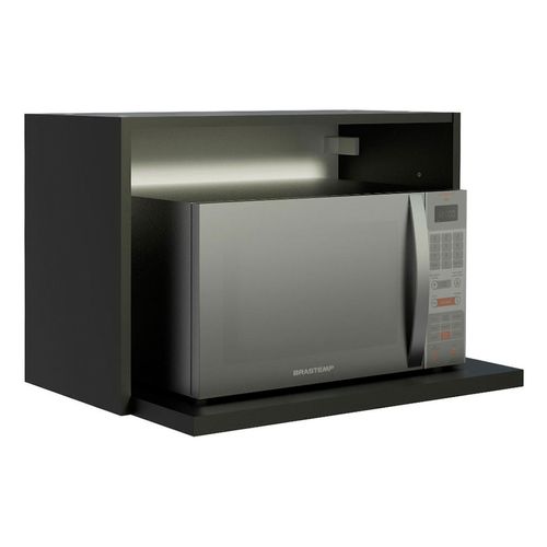Gabinete superior Madesa con 1 compartimento para horno negro