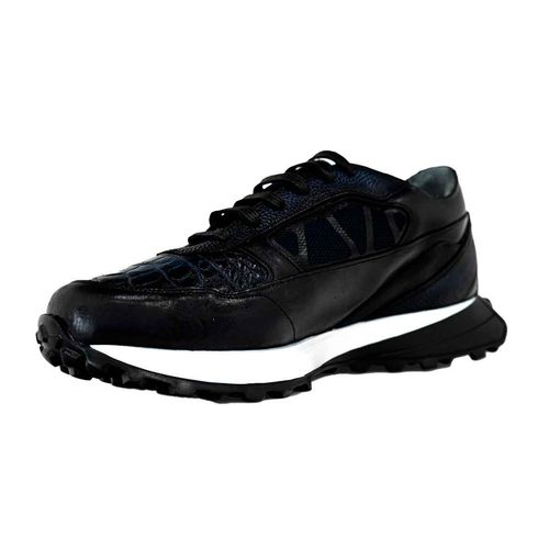 Tenis urbano Franco Cuadra negro para caballero M45LPTS