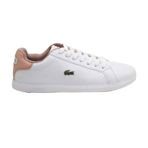 Tenis urbano Lacoste blanco para dama 41SUJ0006MX-1Y9