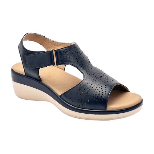 Sandalia casual Flexi marino  para dama 116013