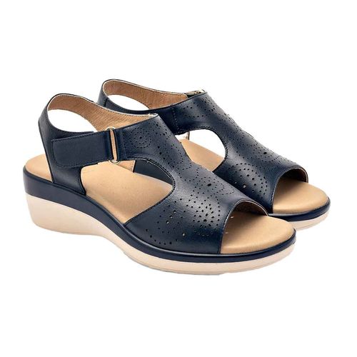 Sandalia casual Flexi marino  para dama 116013