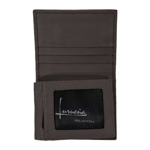 Cartera trifold Lurueña para caballero café 811