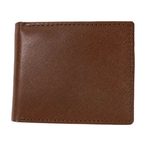 Cartera casual Samtee para caballero café 786 embossed
