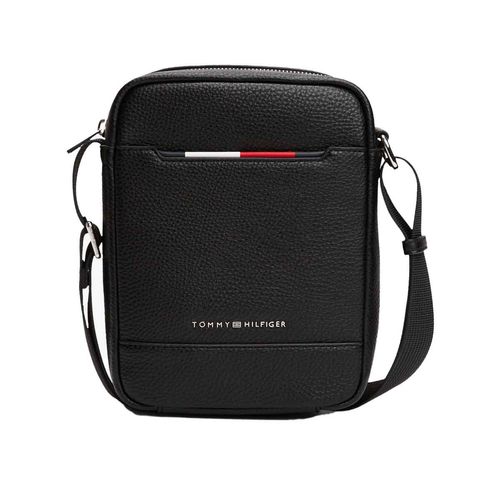 Bandolera Tommy Hilfiger para caballero negro am0am13486-bds