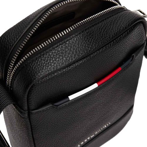 Bandolera Tommy Hilfiger para caballero negro am0am13486-bds