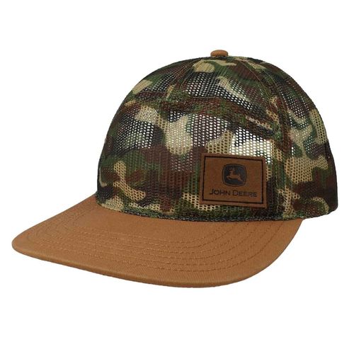 Gorra casual John Deere para caballero verde jd camo