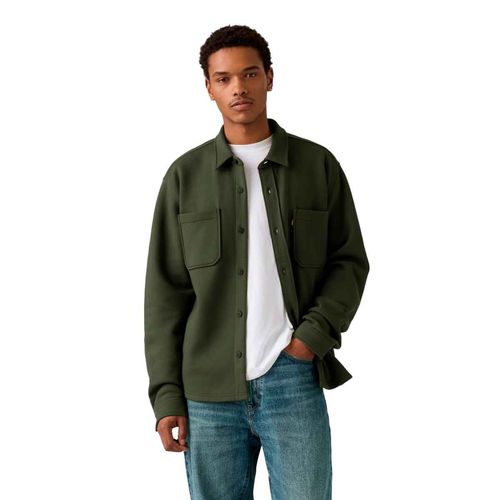 Sudadera Levis verde para caballero 003RH-0002