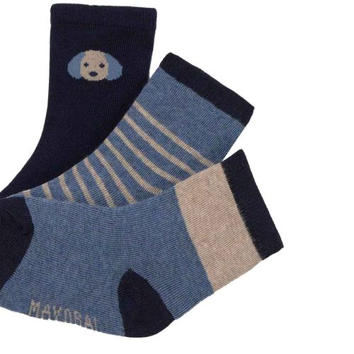 Set de calcetín Mayoral azul para bebé 10009