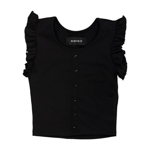 Blusa Mako & Co negro para dama MKMB0094