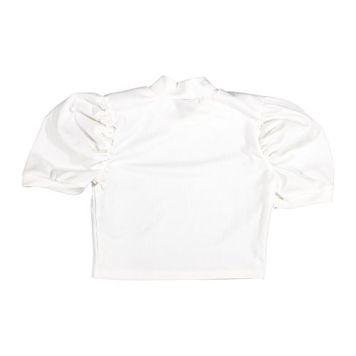 Blusa Mako & Co blanco para dama MKMB0095
