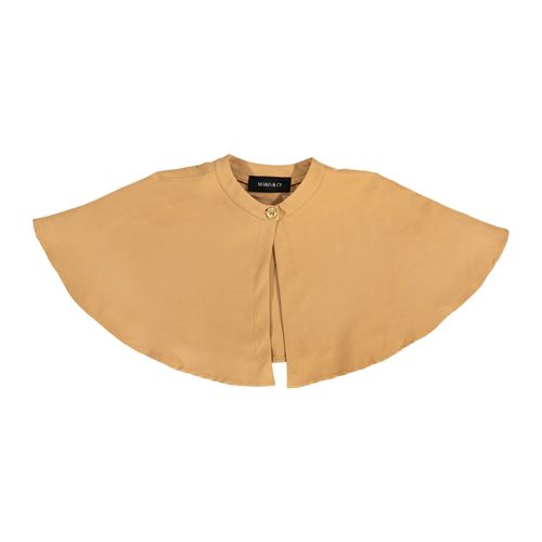 Blusa Mako & Co café para dama MKMB0106