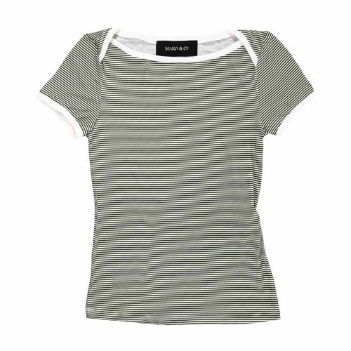 Blusa Mako & Co verde para dama MKMB0109