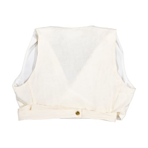 Blusa Mako & Co blanco para dama MKMB0118