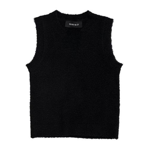 Chaleco Mako & Co negro para dama MKMZ0013