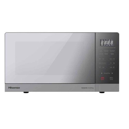 Horno microondas Hisense .9 pies plata hmms2509sp