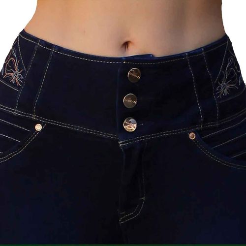 Pantalón de mezclilla Bombay azul para dama NAGORA