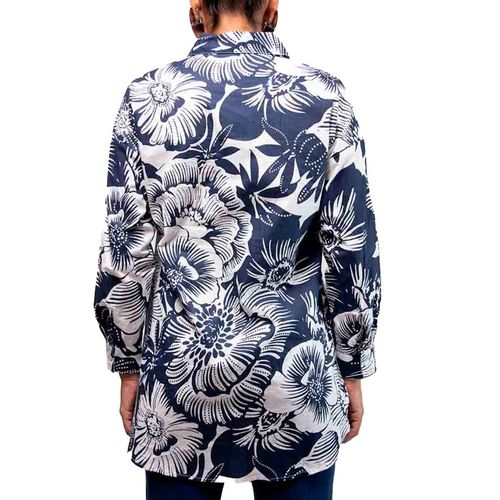 Blusa camisera Stop multicolor para dama 27838