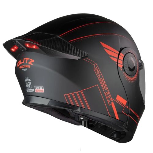 Casco abatible BDS negro grande blitz