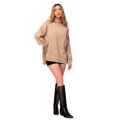 Suéter Ferriano beige para dama ST00228