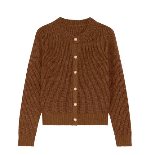 Suéter Ferriano café para dama ST00232