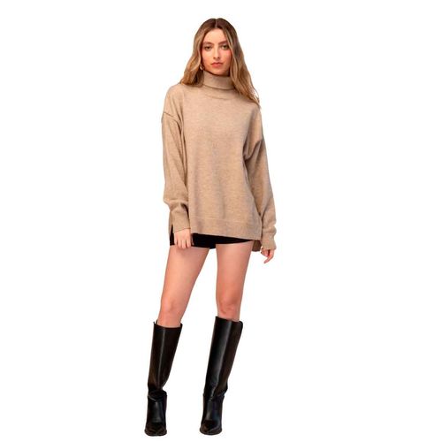 Suéter Ferriano beige para dama ST00228