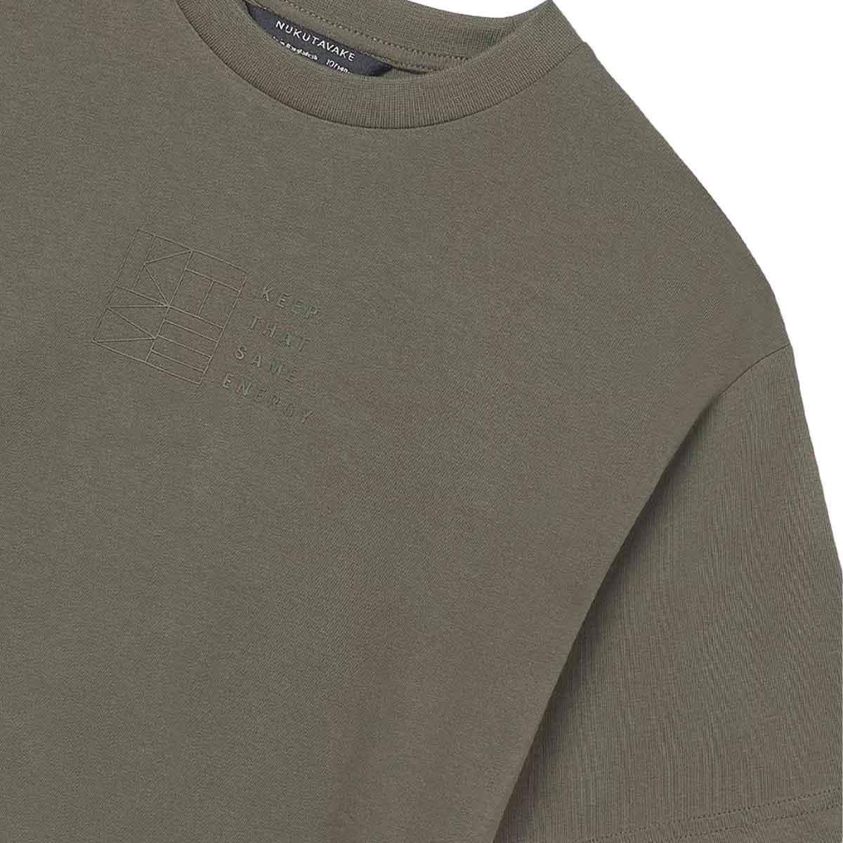 Playera Nuku Tavake verde para joven 7001