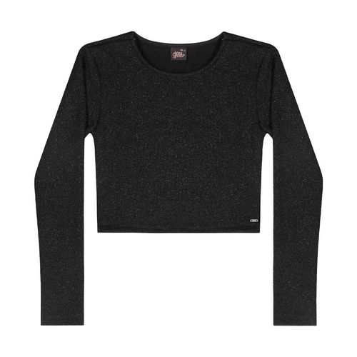 Blusa Gloss negro para jovencita 31902