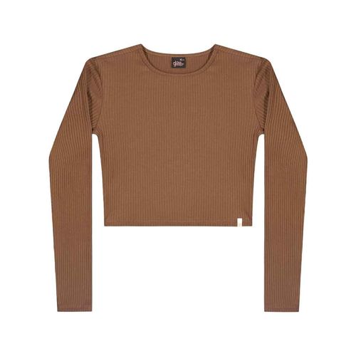 Blusa Gloss café para jovencita 31930