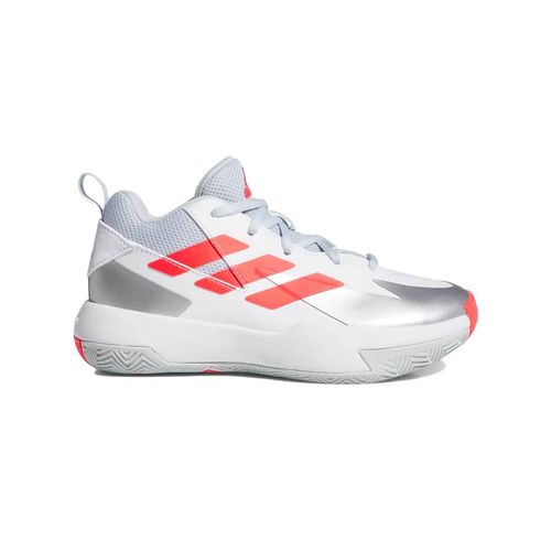 Tenis deportivo Adidas blanco para niño JR2513