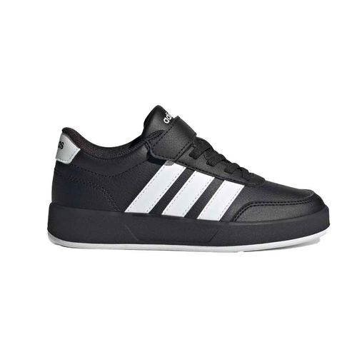 Tenis casual Adidas negro para niño JS3687