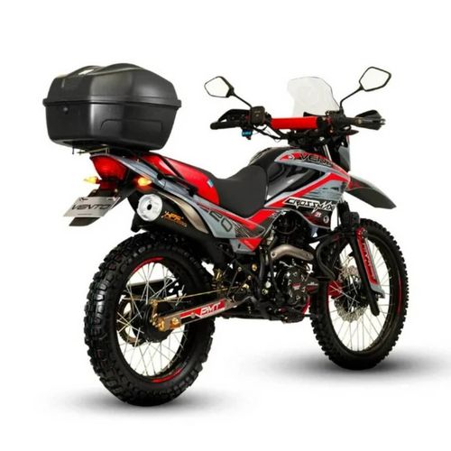 Motocicleta doble propósito Vento gris crossmac 220 CC 2026