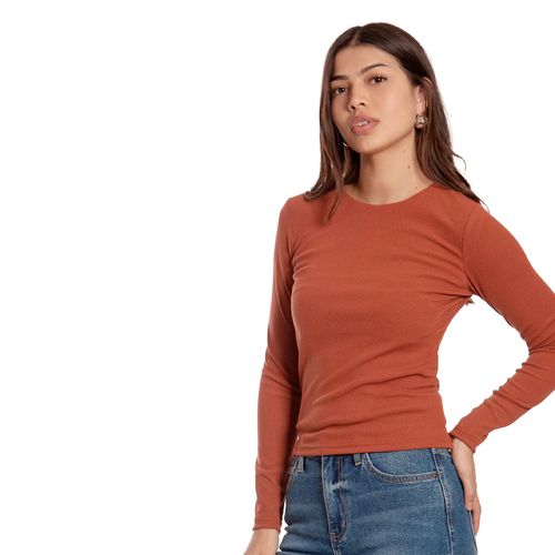 Blusa Balam naranja para dama BB0279