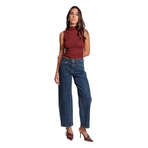 Pantalón de mezclilla Balam azul para dama BL7247
