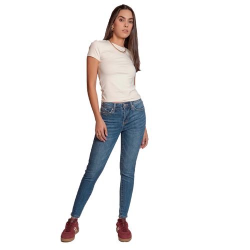 Pantalón de mezclilla Balam azul para dama BL7165