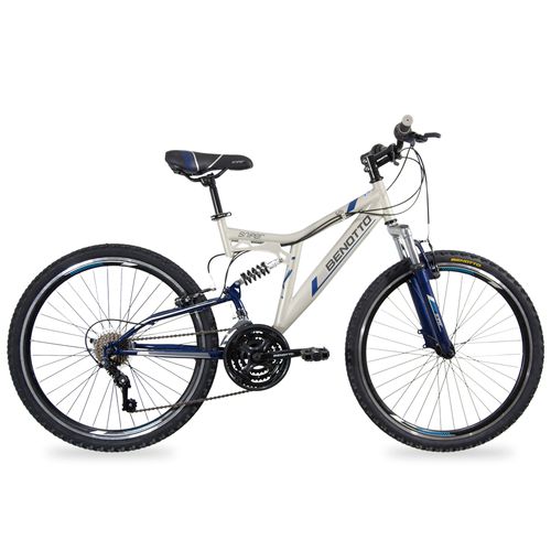 Bicicleta Benotto Montaña SNIPER R26 Acero 21V. Oro Palido/Azul Brillante Hombre