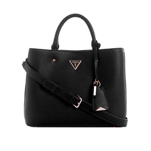 Bolso satchel Guess para dama negro bg697406-bla