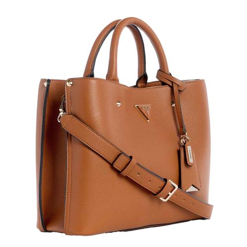 Bolso satchel Guess para dama café bg697406-cog