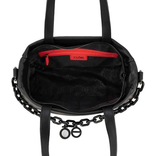 Bolso satchel Cloe para dama negro r2blv25429neg