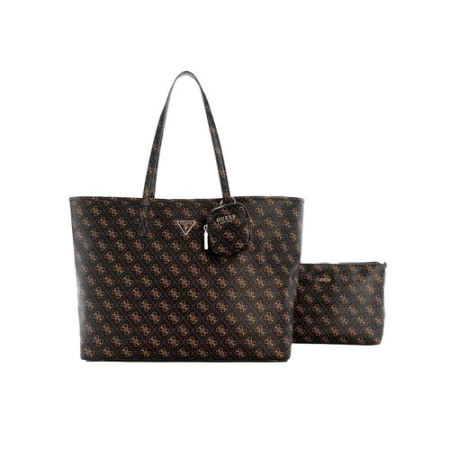 Bolso tote bag Guess para dama café qg712424-bnl