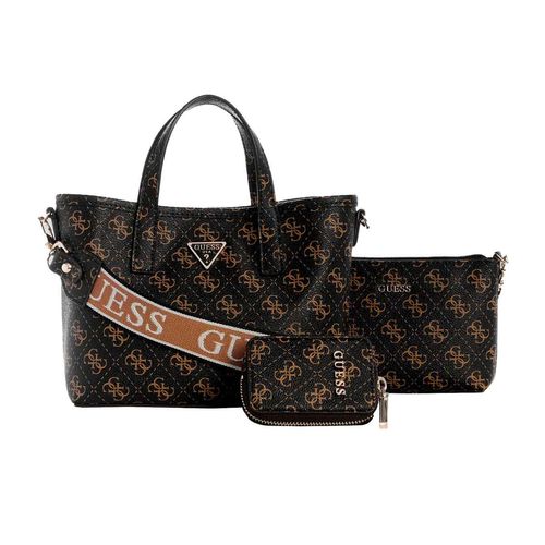 Bolso mini tote bag Guess para dama café sq869175-bnl