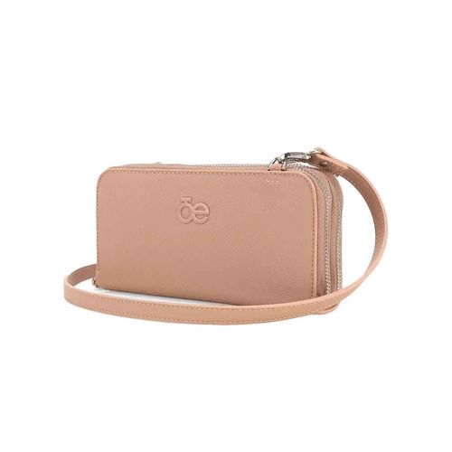Cartera casual Cloe para dama beige 4bico19114nud