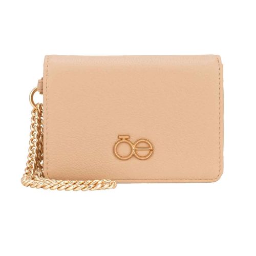 Cartera flap Cloe para dama beige 2bicv25258nud