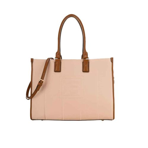 Bolso tote bag Cloe para dama beige 2blco25031nud