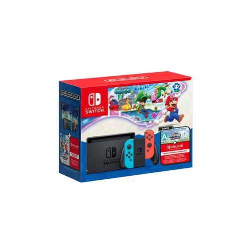 Consola Nintendo switch + super mario wonder multicolor hmd-s-kabsc