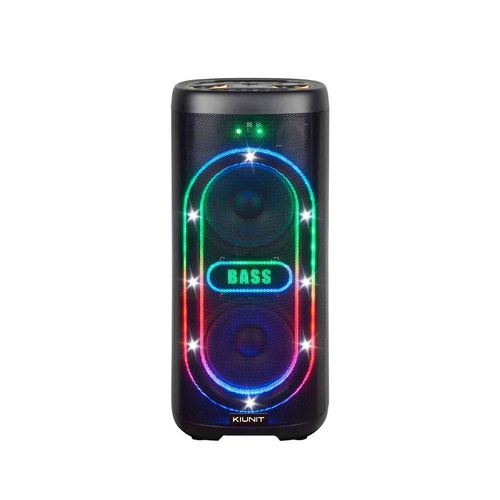 Torre de audio Kiunit luz led negro knt-yl116